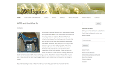Desktop Screenshot of jwequine.com